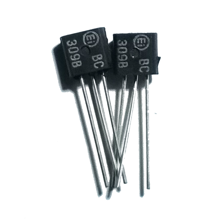 Lot De 10 Transistors BC308B PNP Silicium Épitaxial - 25V 100mA - Boîtier TO-92 - Neufs
