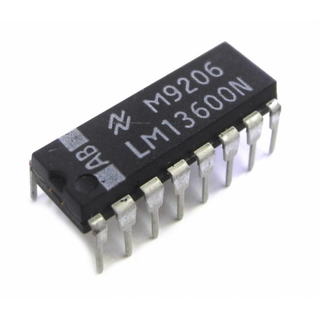 LM13600N Dual Operational Transconductance Amplifier – NS Original – New Old Stock